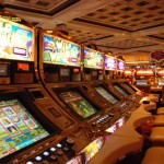 Slotmachines im Casino