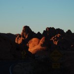 Sonnenuntergang im Valley of Fire