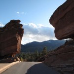 Einfahrt zum Garden of the Gods