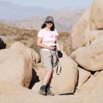 Tina im Joshua Tree NP