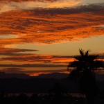 Abendhimmel über Lake Havasu