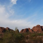 Felsen im Papago Park