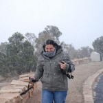 Schneesturm am Grand Canyon