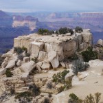 Felsen am Grand Canyon