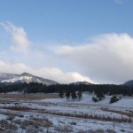 Blick auf die Rocky Mountains